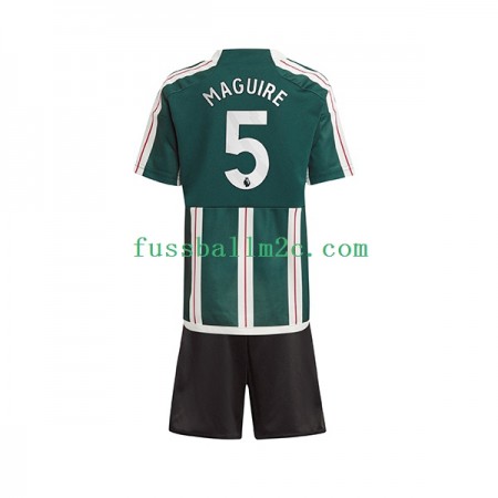 Fußballtrikots Manchester United Harry Maguire 5 Kinder Auswärts Trikotsatz 2023-2024 Fußballtrikots Manchester United Harry Maguire 5 Kinder Auswärts Trikotsatz 2023-2024